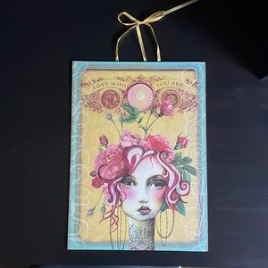 Papaya "Rose” Hanging Art Panel Print